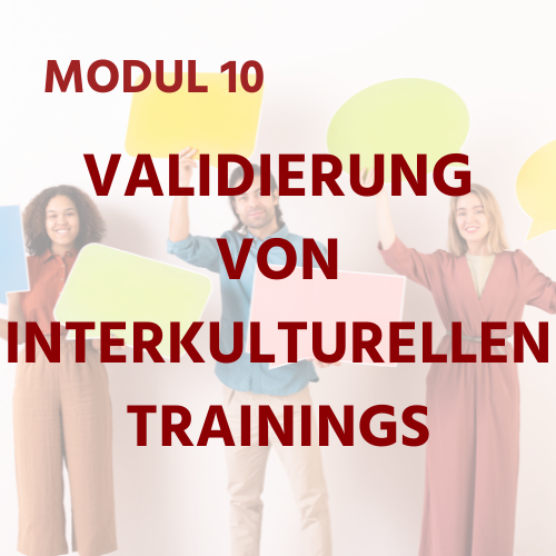 DE Module 10 - Validation of Intercultural Training