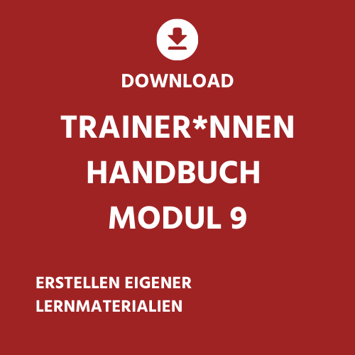 DE module 9 - trainers manual